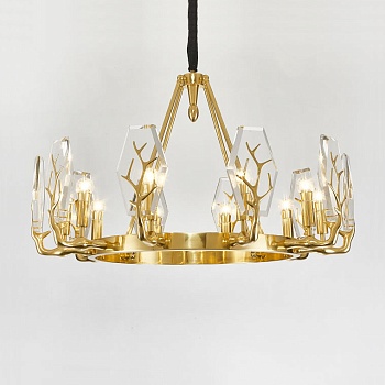 Подвесная кольцевая люстра PRIME D85 by ImperiumLoft