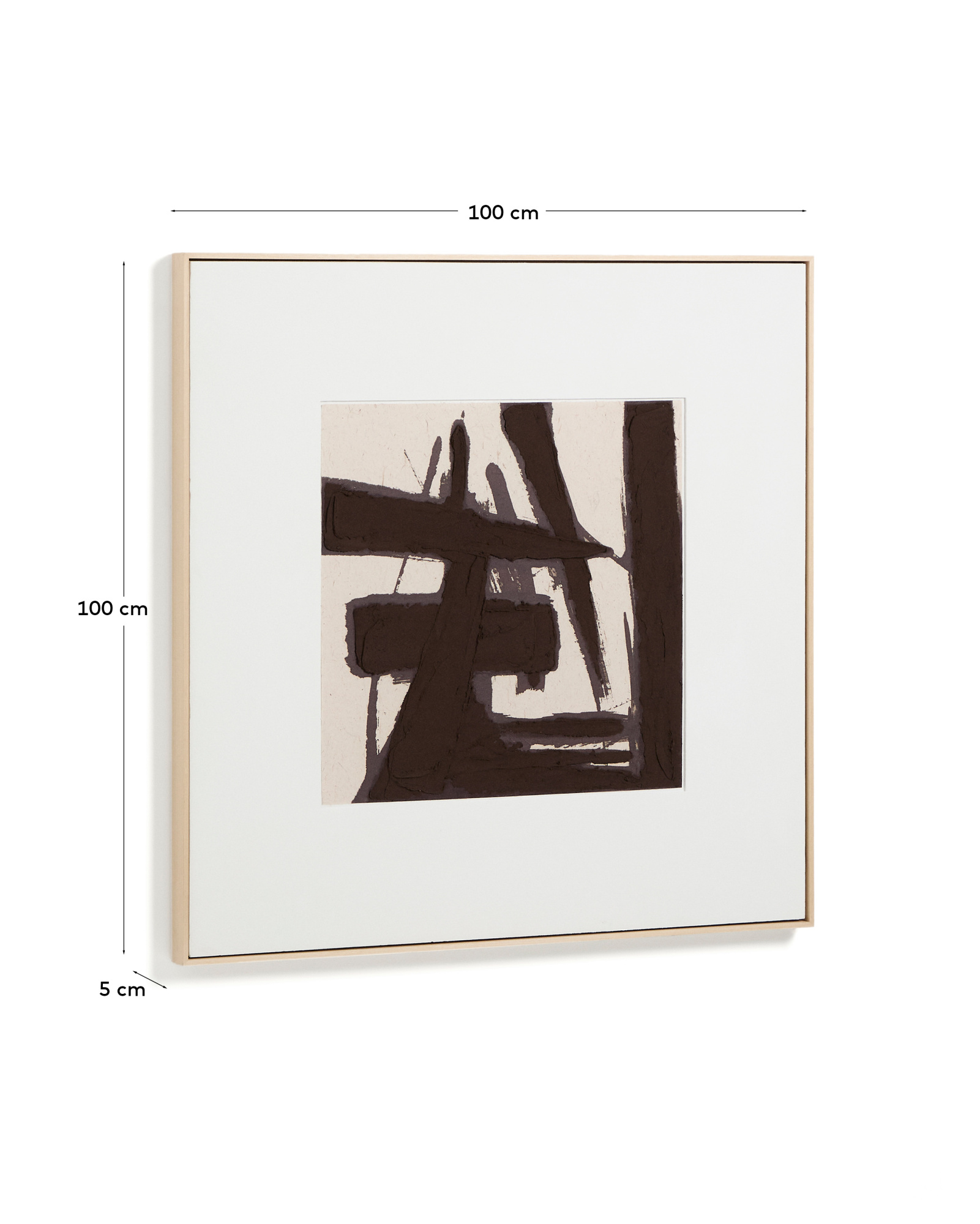 Абстрактная картина Arilan ручной работы 100 x 100 см La Forma 481207