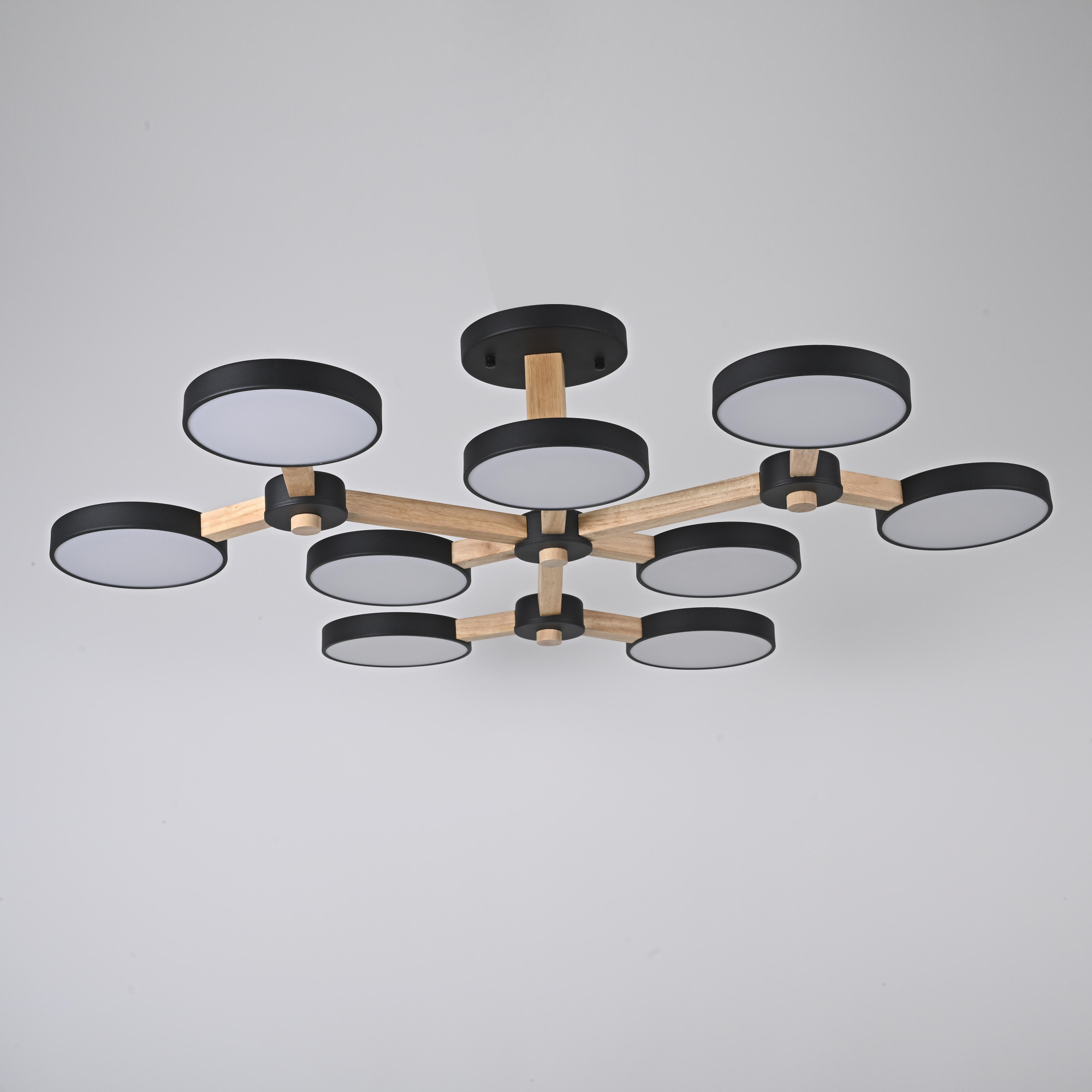 Подвесная люстра TURNA Черный by ImperiumLoft