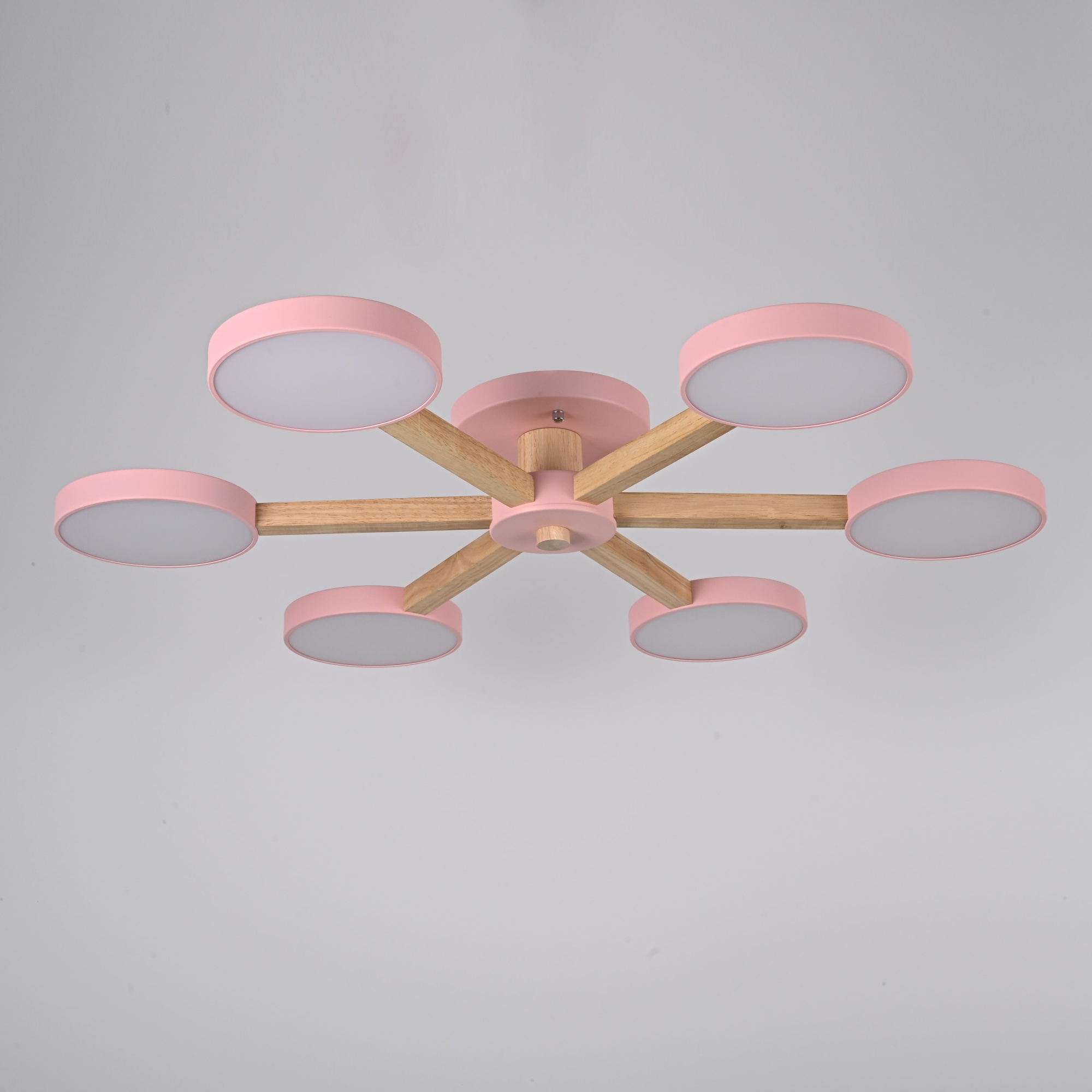 Потолочная люстра TURNA 6 Pink by ImperiumLoft