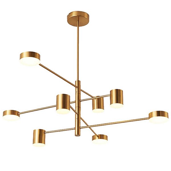 Светильник LED Lighting Gold 8 lampholders by ImperiumLoft