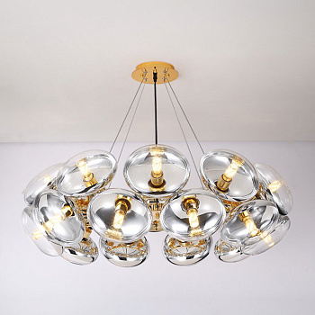 Подвесная люстра GRAZ 20 Золото by ImperiumLoft