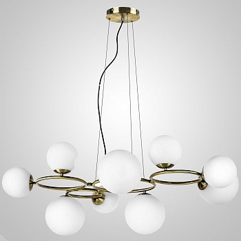 Подвесной светильник POLDI L9 Brass by ImperiumLoft