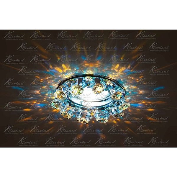 Встраиваемый светильник Kantarel Crystalblend CD 070.3.1AB RP