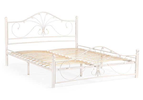 Кровать Woodville Мэри 2 160х200 белая 402983