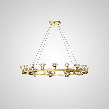 Подвесная люстра KENDRA CH D103 Gold by ImperiumLoft