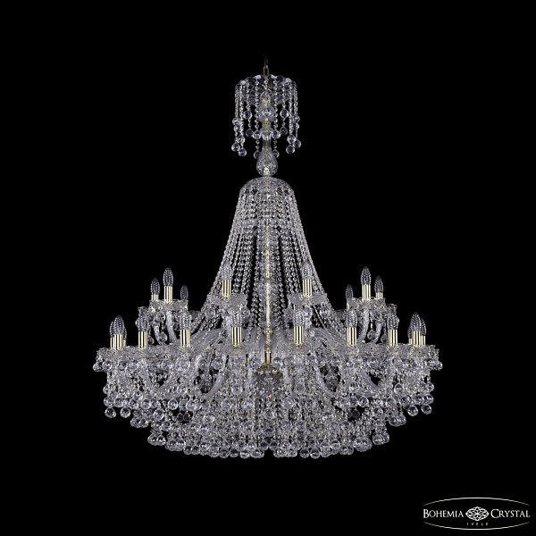 Люстра хрустальная 1409/20+10/400/XL-132 G