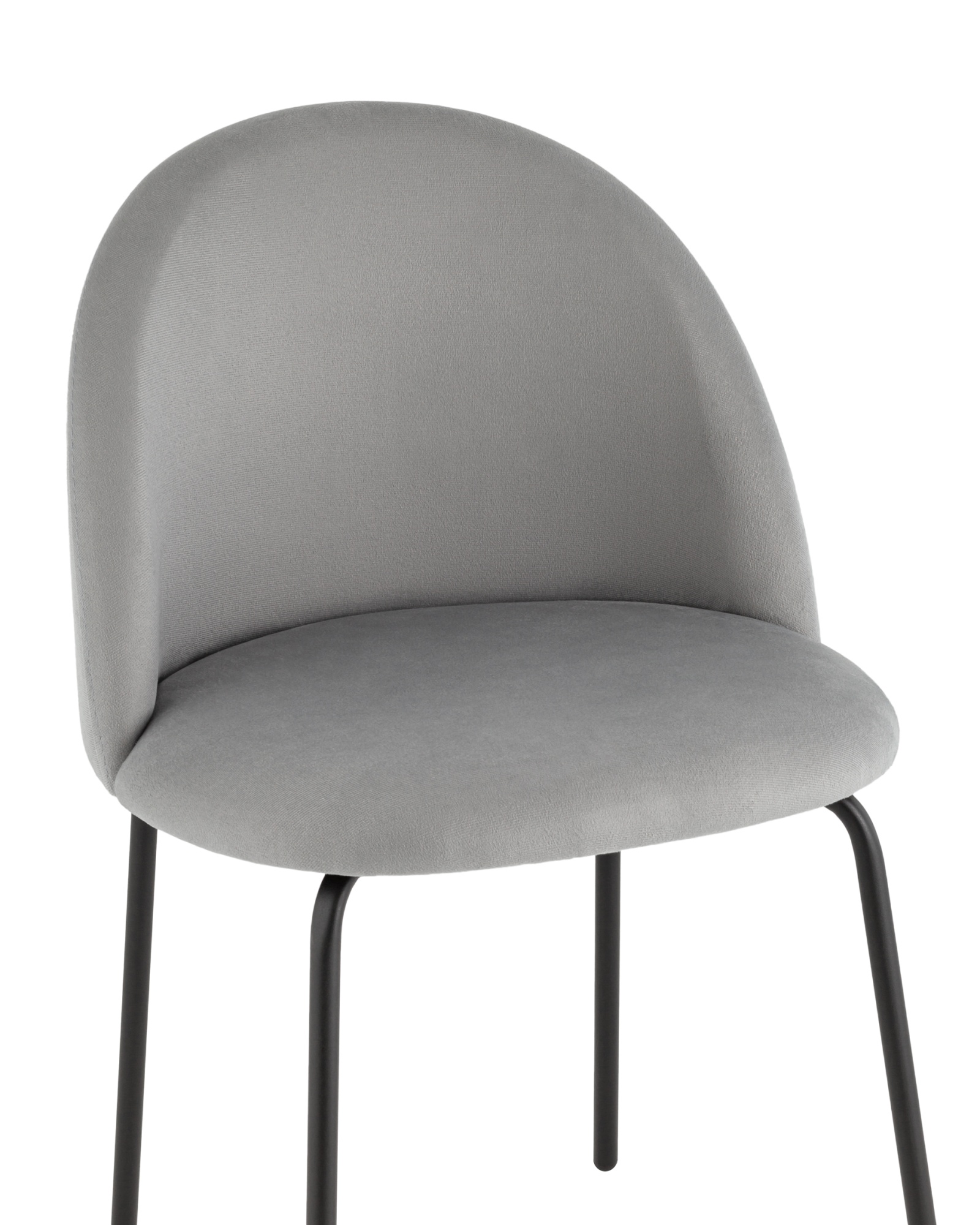 Стул Коди велюр серый Stool Group