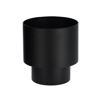 Кашпо для цветов Mash из черного металла Ø 28 см La Forma (ex Julia Grup)