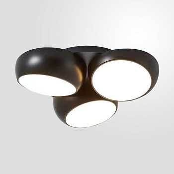 Потолочный светильник DAGA L56 Black by ImperiumLoft