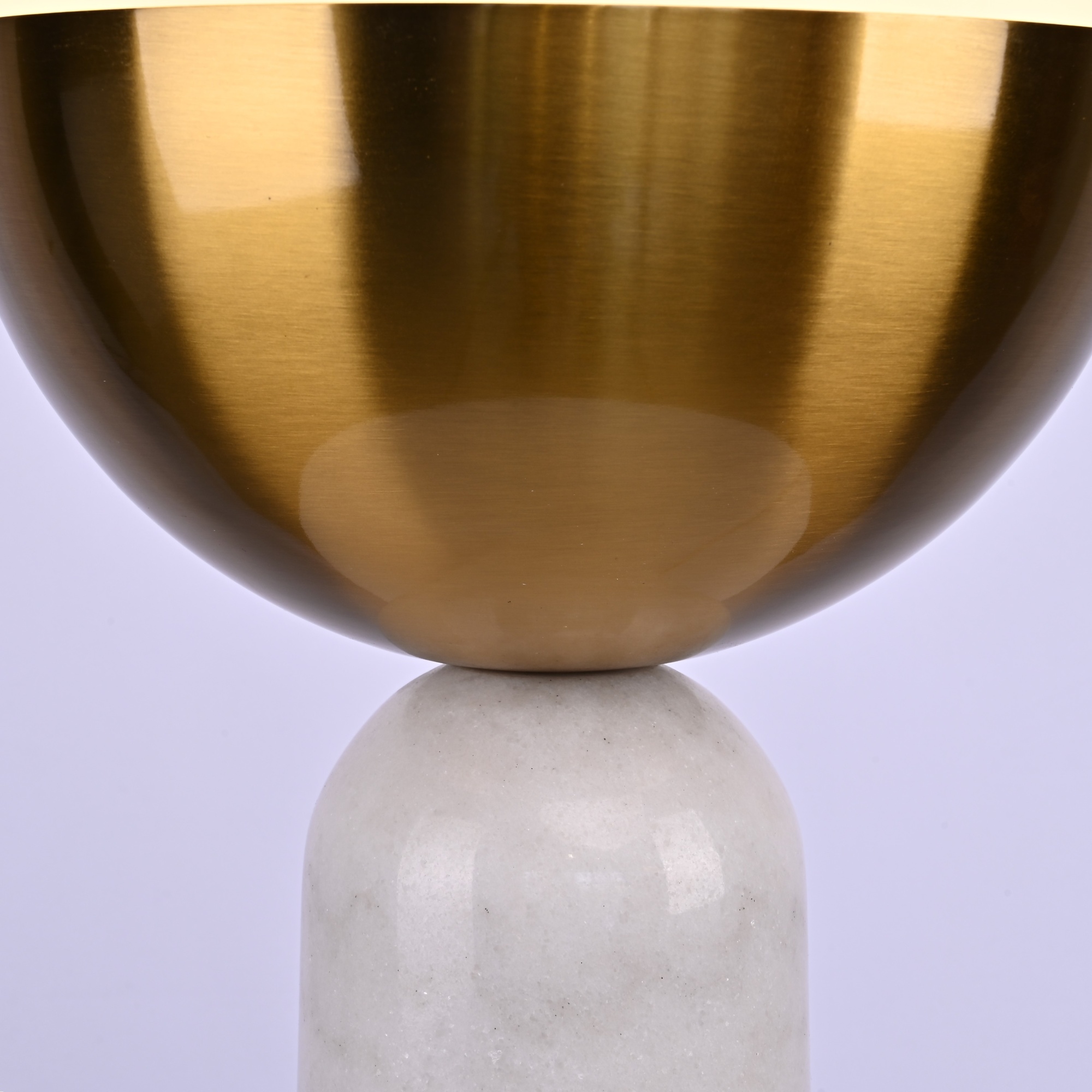 Настольная Лампа Marble Globe White By Imperiumloft