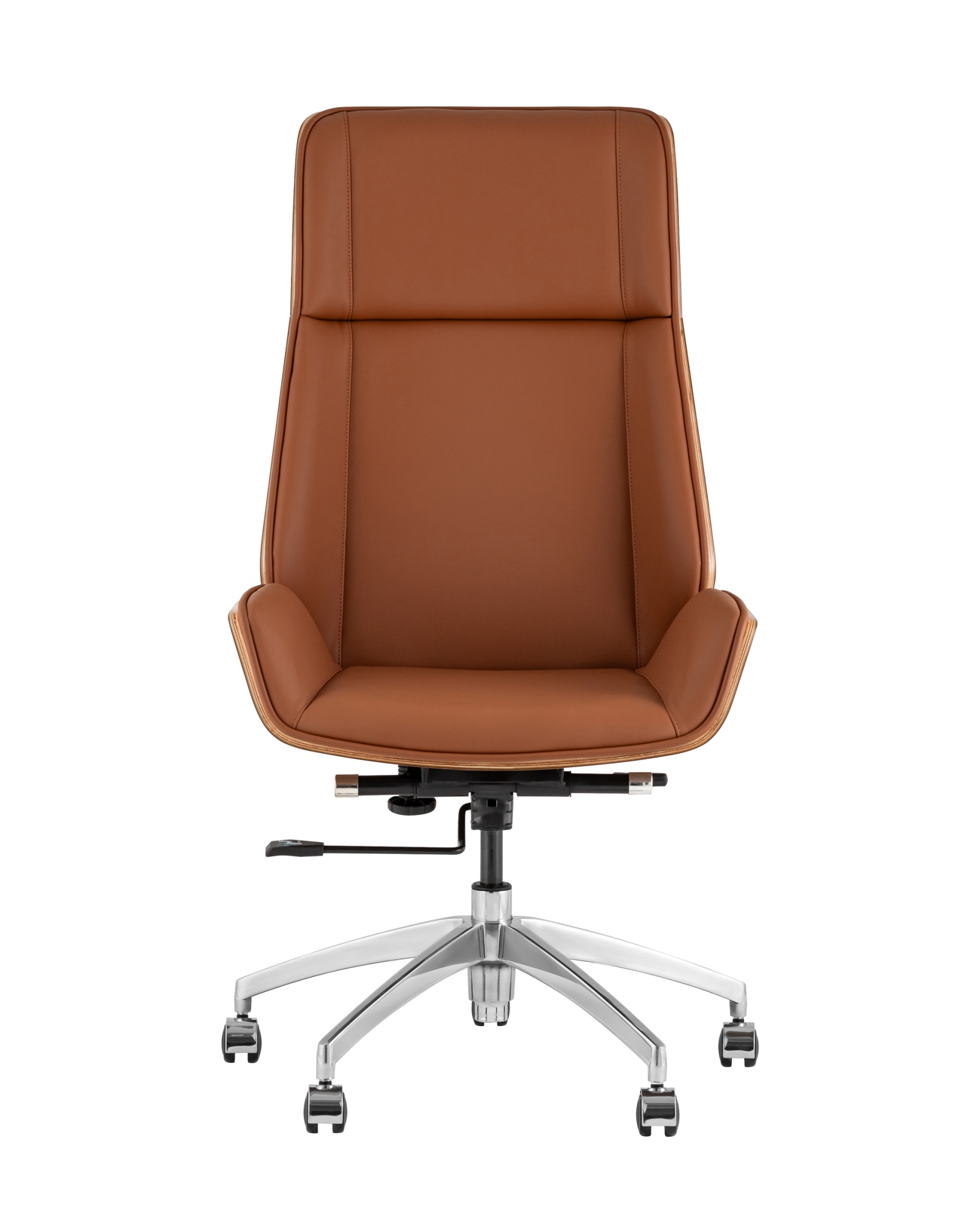 Кресло руководителя TopChairs Crown SN коричневый Stool Group