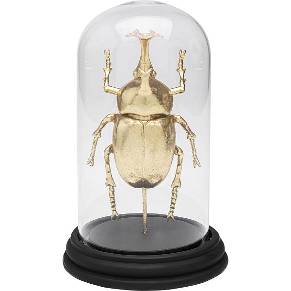 Объект декоративный Bell Jar Stag Beetle 20cm KARE 57719
