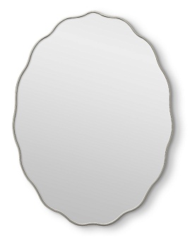 Fancy Oval Silver Зеркало в тонкой раме Smal Art-Zerkalo SM193SL