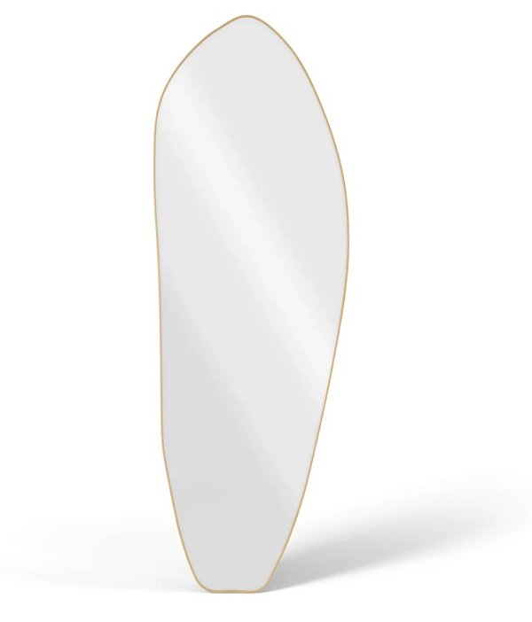 Organic XL Gold Зеркало в полный рост в раме Smal Art-Zerkalo SM125GL