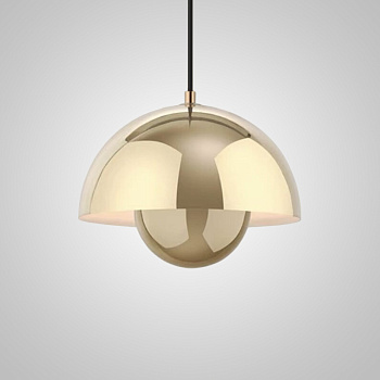 Подвесной светильник FLOWERPOT D23 Gold by ImperiumLoft