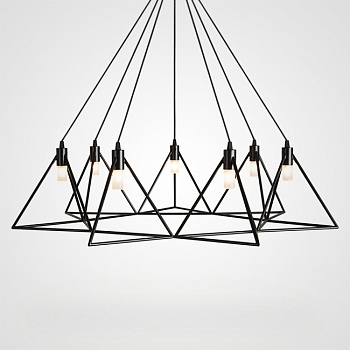 Светильник подвесной GITTER D95 White by ImperiumLoft