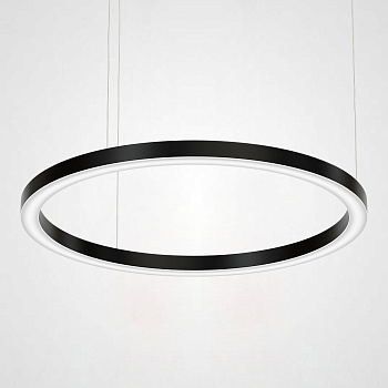 Люстра Light Ring Horizontal D100 Черный by ImperiumLoft