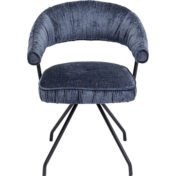 Стул вращающийся Arabella Blue KARE 87359
