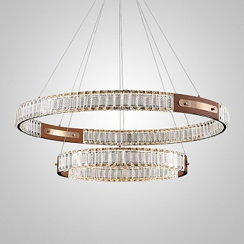 Подвесная люстра PERCIFAL D50+80 by ImperiumLoft