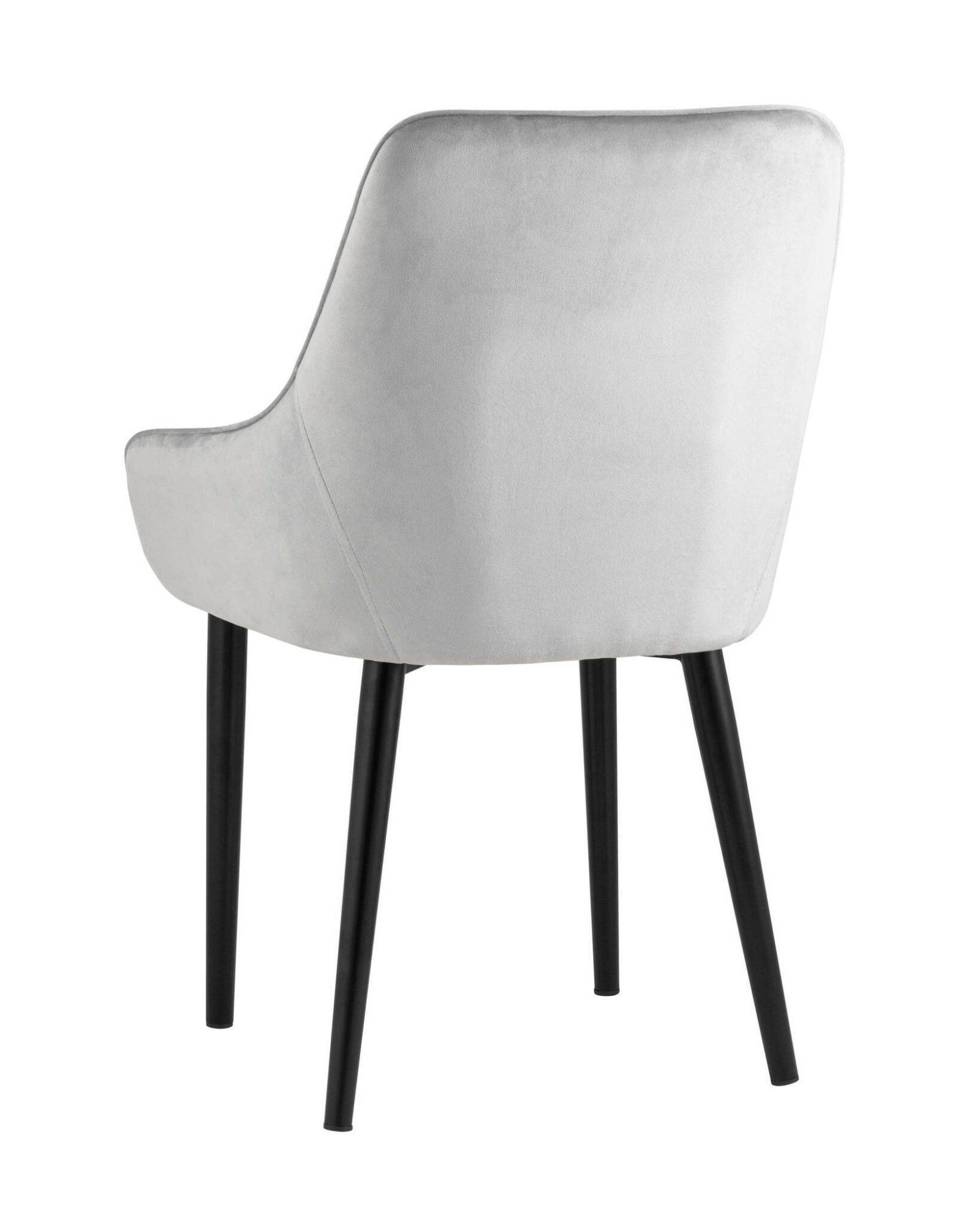 Стул Джоан велюр светло-серый Stool Group