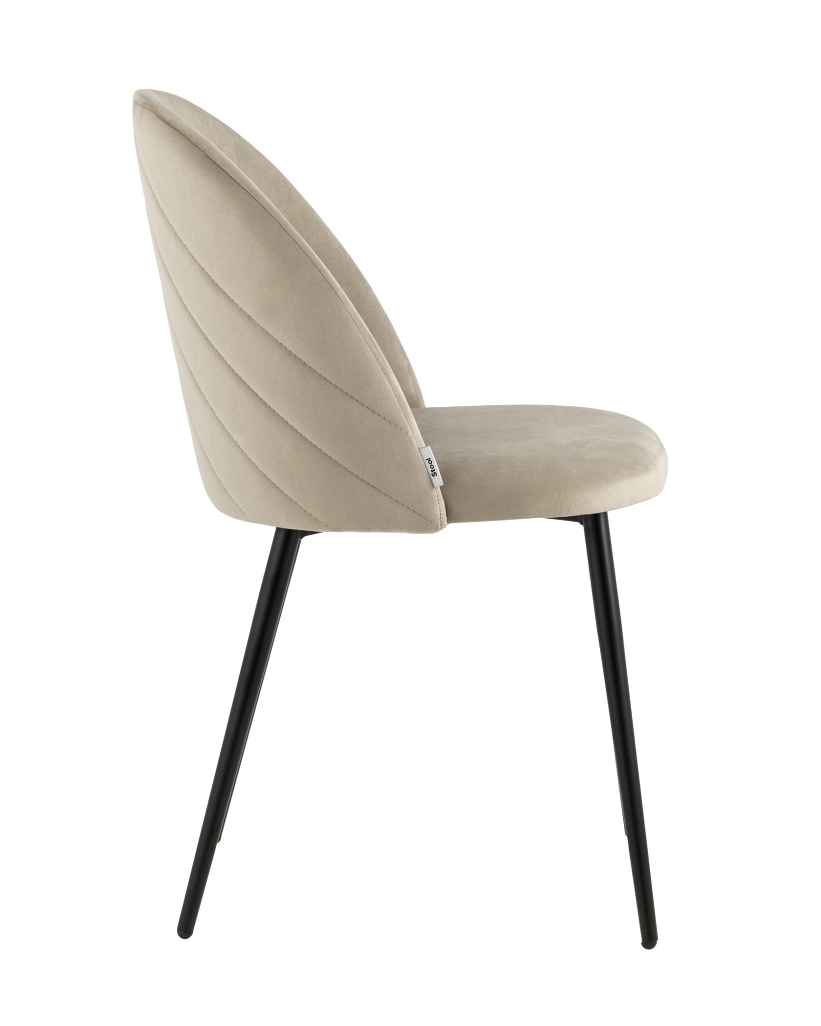 Стул Фолио велюр бежевый Stool Group