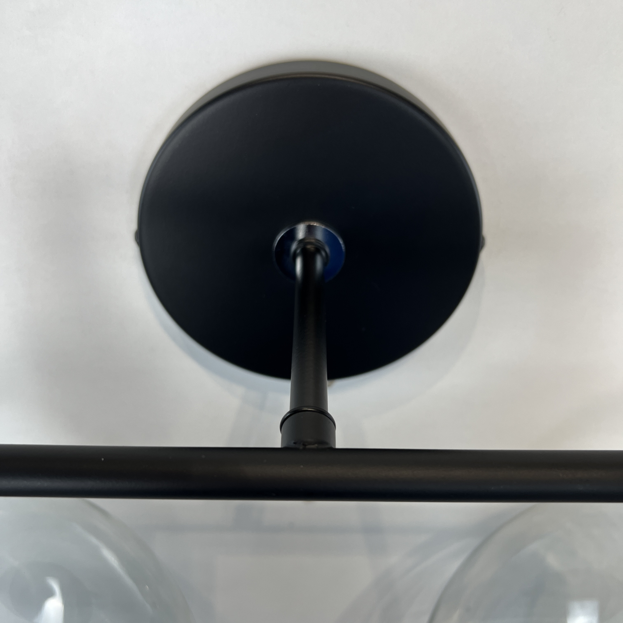 Бра Rh Utilitaire Globe Shade Double Sconce Black By Imperiumloft