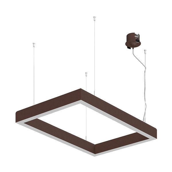 Подвесной светодиодный светильник Ledron SKYLINE Basic 340х505 Brown 3000K