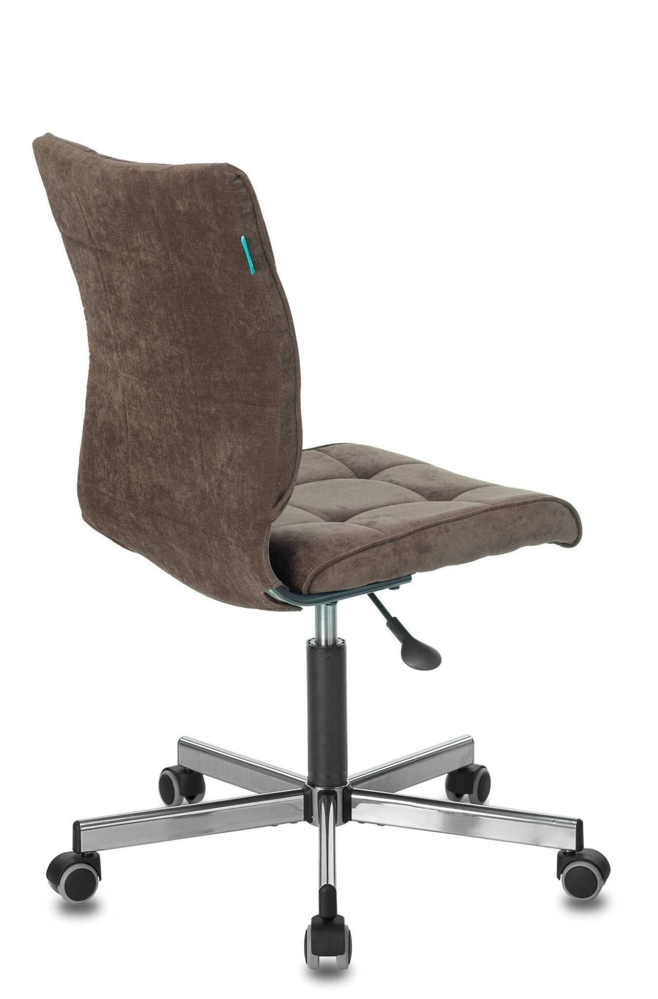 Кресло Бюрократ CH-330M/LT-10 без подлокотников темно-коричневый крестовина металл Stool Group