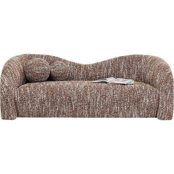 Диван 2-х местный Livia Melange Brown 201cm KARE 88035