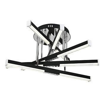 Накладная люстра LED4U L9371-600 BK