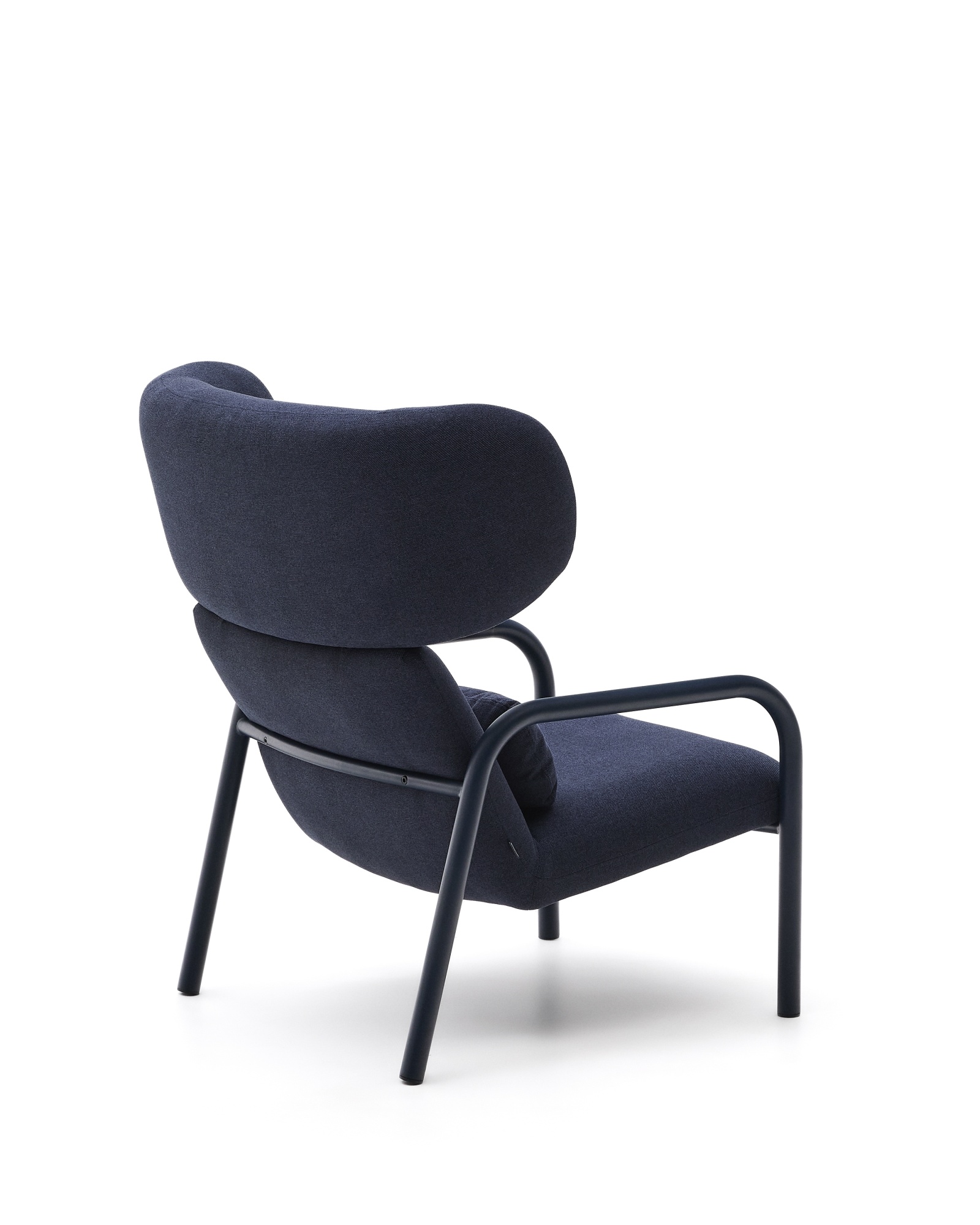 Кресло Inari синее из стали и полиэстра La Forma (ex Julia Grup)