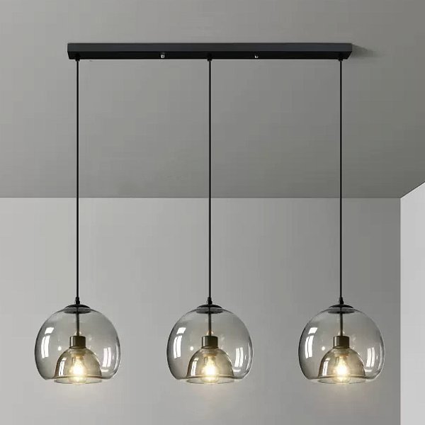 Подвесной светильник FOCUS TRIO L80 Grey by ImperiumLoft