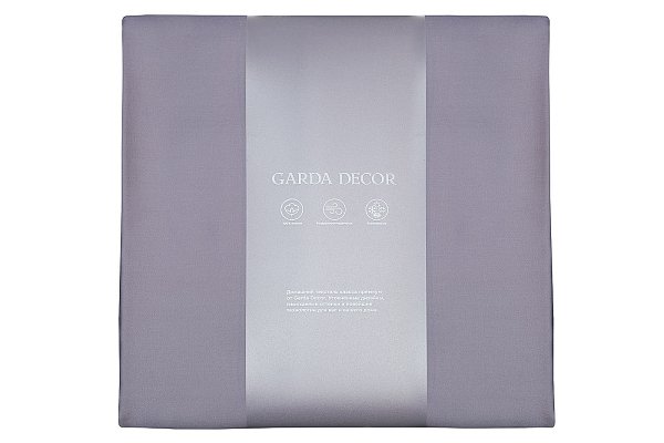Простыня "Сопрано" 270х280см сиреневая Garda Decor 107TD-D903D-PROS SOPR SIR