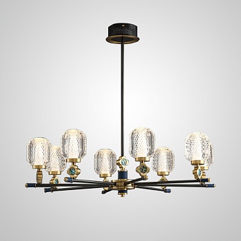 Потолочная люстра LUARA CH B L8 by ImperiumLoft
