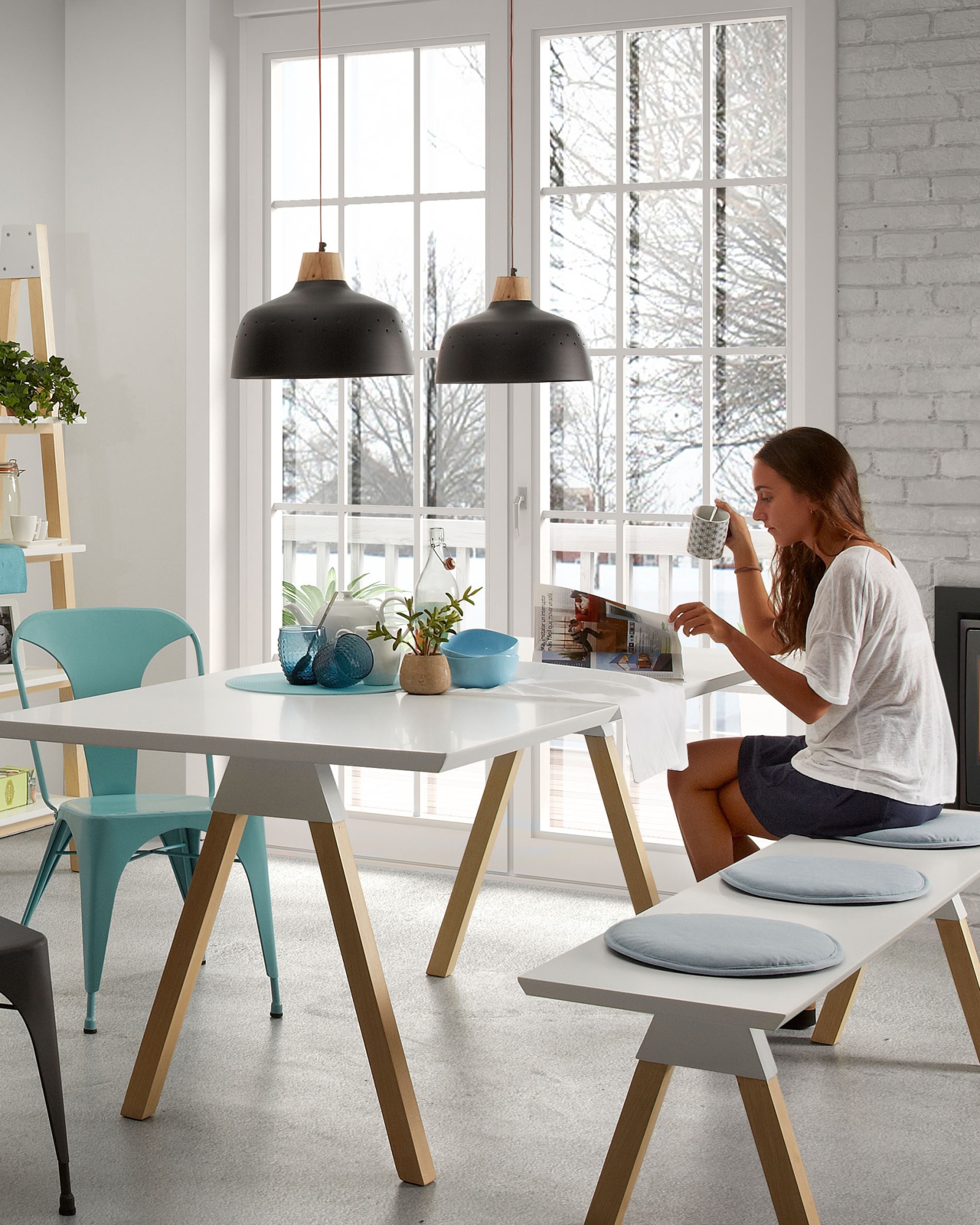 Стул Malibu графит La Forma (ex Julia Grup)