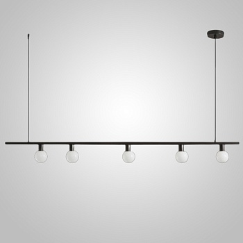 Реечный, рядный светильник OTTEN Black by ImperiumLoft