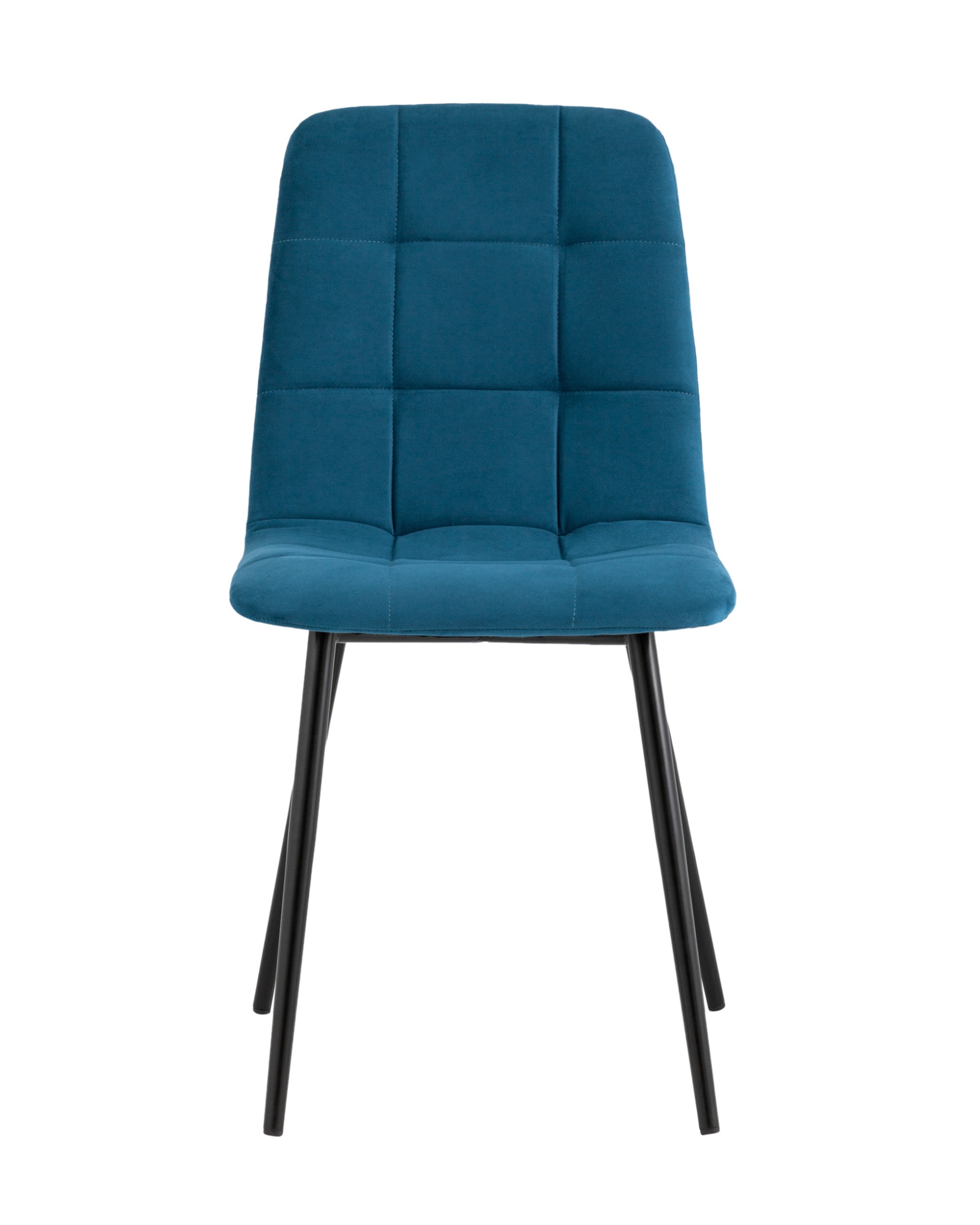 Стул Oliver велюр пыльно-синий Stool Group