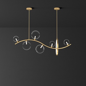 Потолочный светильник MELODY WAVE L100 by ImperiumLoft