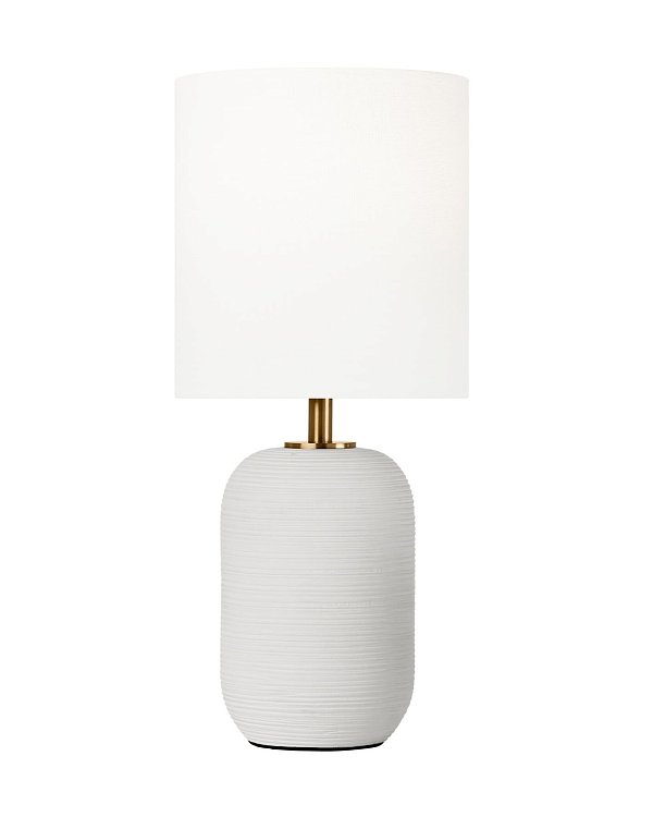 Белая настольная лампа Гретта Louvre Home LTL487361MGI