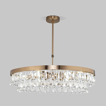 Люстра на штанге Eurosvet 60165/6 латунь