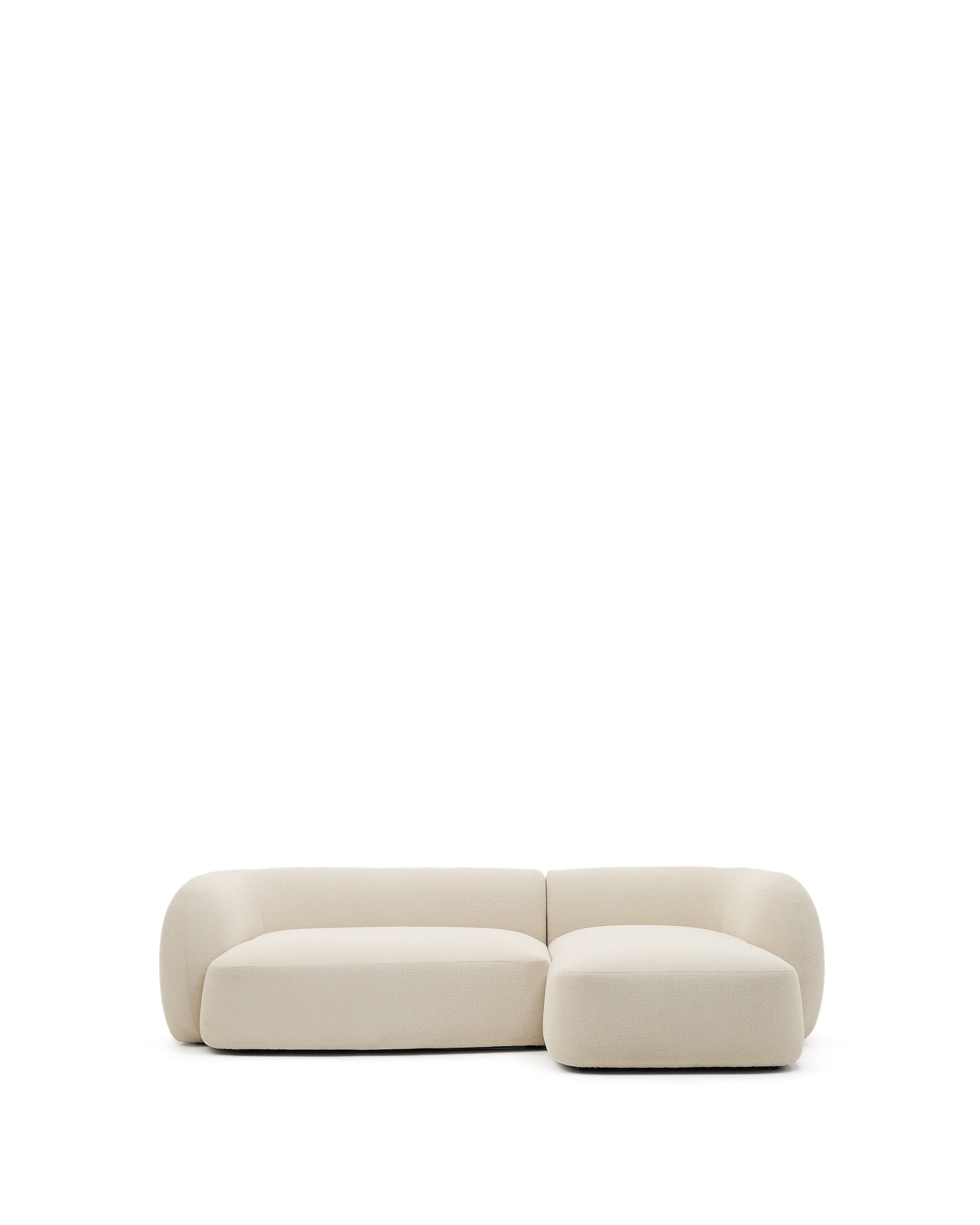 Модульный диван Martina 3-местный с правым шезлонгом, цвет экрю, 287 см La Forma (ex Julia Grup)