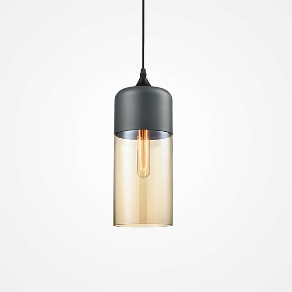 Подвесной светильник NORD B D13 Gray/Transparent by ImperiumLoft