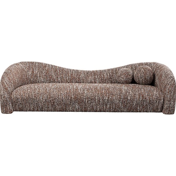 Диван трехместный Livia Melange Brown KARE 87912