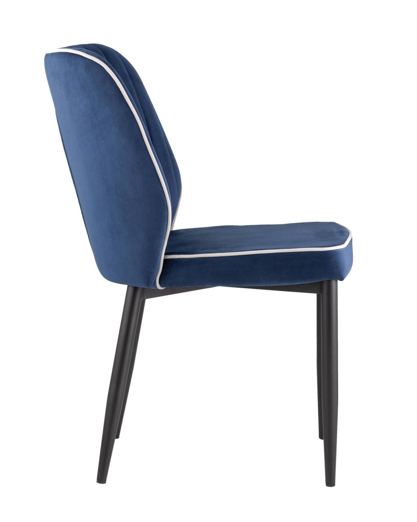 Стул Лоренс велюр синий Stool Group