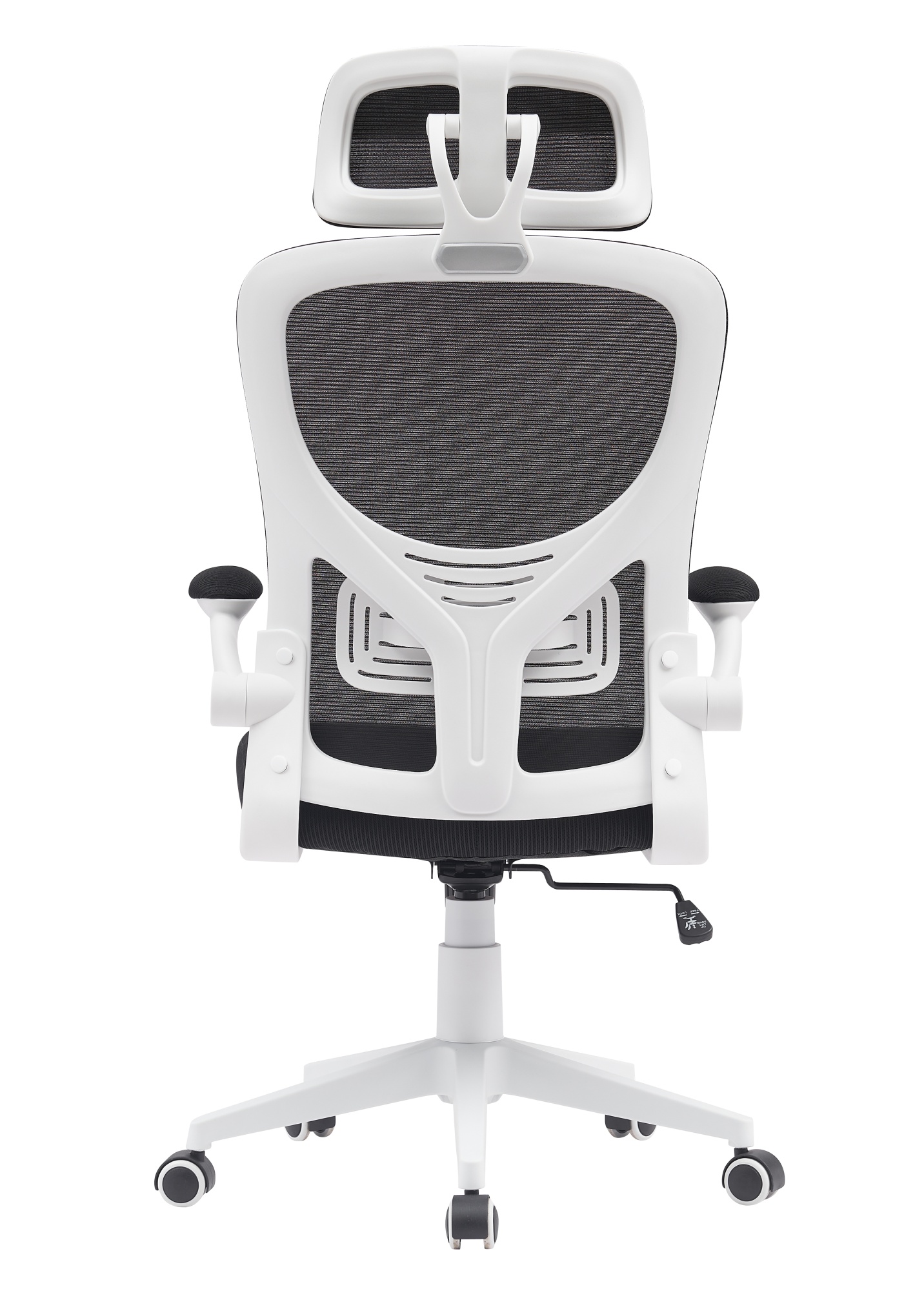 Кресло офисное TopChairs Airone белый с черной сеткой Stool Group