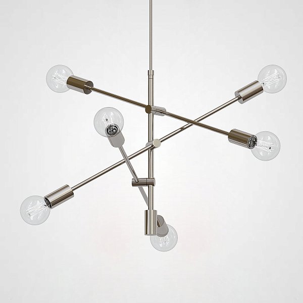 Люстра Mobile Chandelier - Large 6 Хром By Imperiumloft