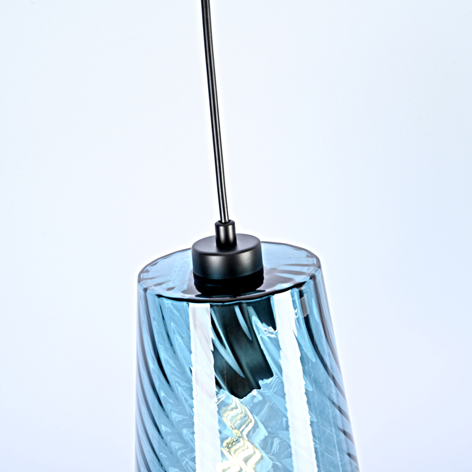 Подвесной Светильник Cl Rib C Blue By Imperiumloft