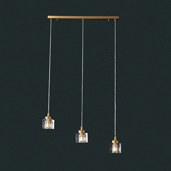 Подвесной светильник DORA MORE L3 Планка by ImperiumLoft
