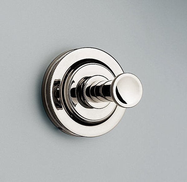 Крючок Restoration Hardware Asbury Polished Nickel